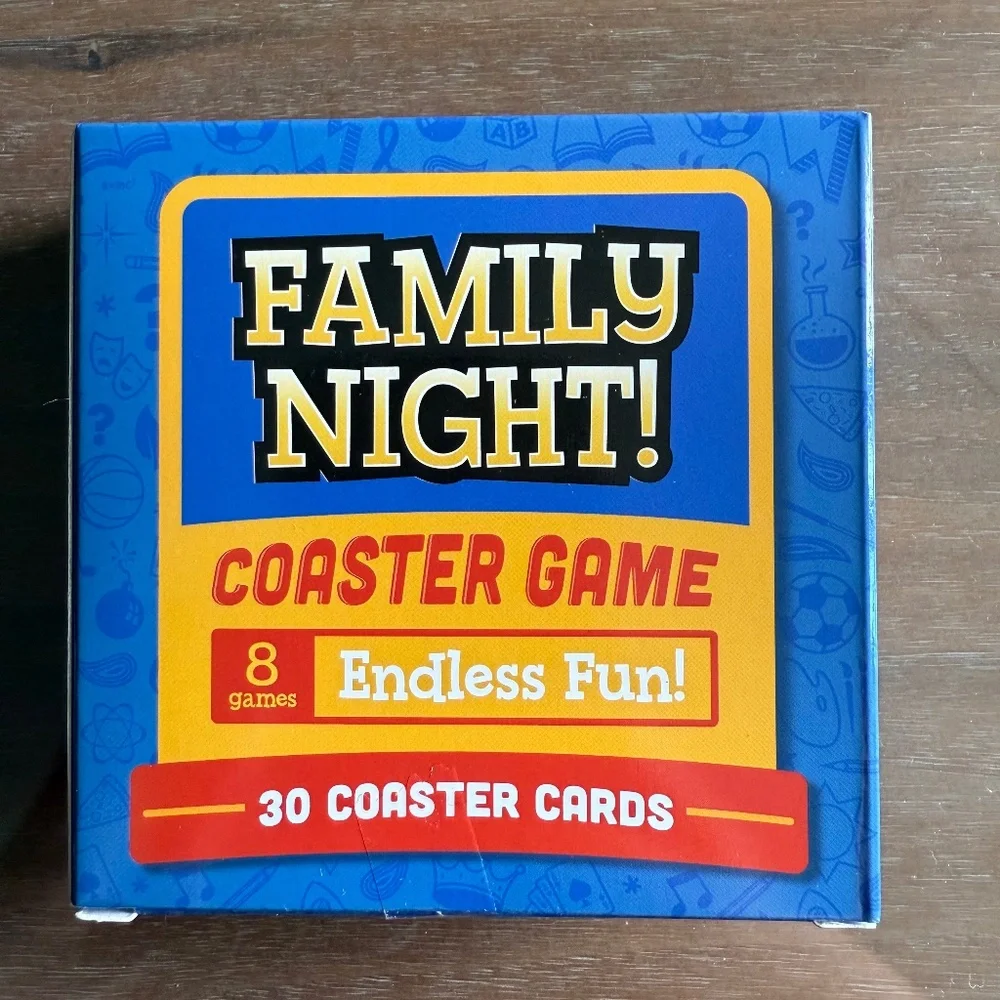 Family Night Coaster Game - Picture 1 of 5
